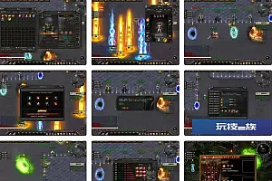 经典V8引擎特色的十职业传奇端游Win服务端+视频架设教程+配套补丁网站+配套登入器