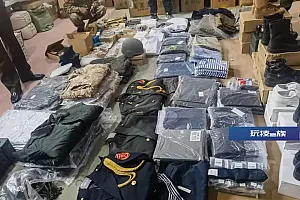 山东军地联手,捣毁以二手车行作掩护的制售假军服犯罪链条!