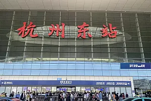 一旅客跳入股道与列车刮蹭后,杭州东站运输秩序正逐步恢复