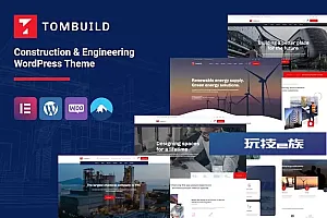 Tombuild—建筑&工程WordPress Th Tombuild – Construction & Engineering WordPress Th WordPress主题