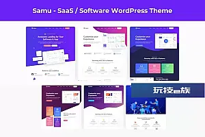 Samu—SaaS/软件WordPress主题 Samu – SaaS / Software WordPress Theme WordPress主题