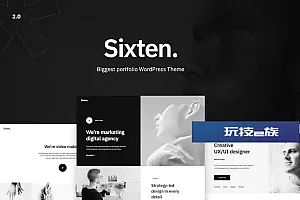 Sixten—极简投资组合WordPress主题 Sixten – Minimalist Portfolio WordPress Theme WordPress主题