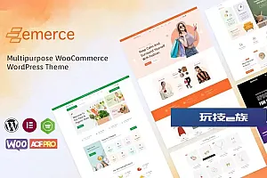 Emerce—多用途WooCommerce WordPress主题 Emerce – Multipurpose WooCommerce WordPress Theme WordPress主题