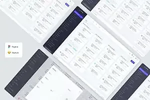 CRM 交易管理仪表盘模板 UI 套件 CRM Deals Admin Dashboard Template UI Kit