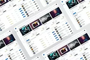 AppStore 仪表盘 UI 套件 AppStore Dashboard UI Kit
