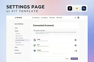 连接帐户设置 UI 组件 Connected Account Settings UI Component