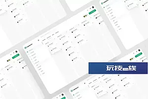 雇员员工管理仪表板UI设计模板 Employees Dashboard UI Kit