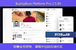 BuddyBoss Platform Pro 2.5.80 – 销售会员资格、课程并创建在线社区