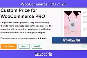 WooCommerce PRO v1.2.8-自定义价格