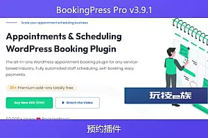 BookingPress Pro v3.9.1 – 预约插件