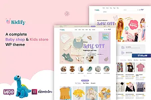 Kidify – 婴儿商店 Woocommerce 儿童商店主题