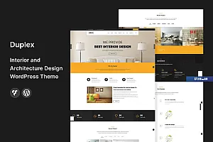 Duplex – 室内和建筑 WordPress 主题
