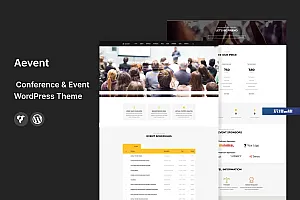 Aevent – 会议和活动 WordPress 主题