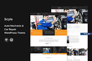 Scyla || 汽车修理和汽车维修 WordPress 主题