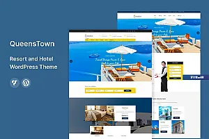 QueensTown:度假村和酒店 WordPress 主题