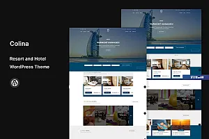Colina:度假村和酒店 WordPress 主题