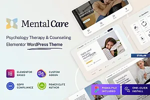 心理护理 – 治疗与咨询 WordPress 主题