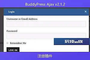 BuddyPress Ajax v2.1.2 – 注册插件