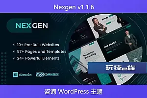Nexgen v1.1.6 – 咨询 WordPress 主题