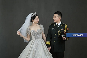 恭喜!认识105天后,他们结婚了!全网祝福
