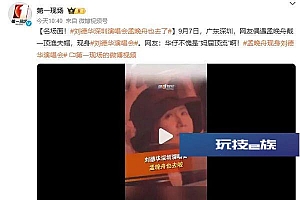孟晚舟现身刘德华深圳演唱会,大屏拍到时还比心