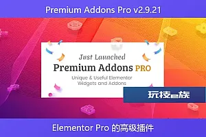 Premium Addons Pro v2.9.21 – Elementor Pro 的高级插件