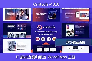 Orritech v1.0.0 – IT 解决方案和服务 WordPress 主题