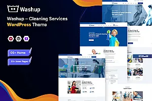 Washup – 清洁服务 WordPress 主题