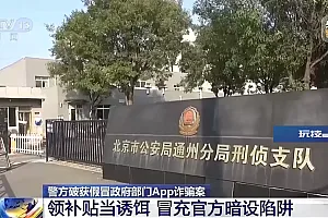 小心!诈骗App“披马甲” 这种补贴不能领