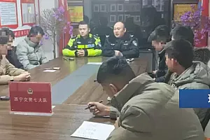 “飙车炸街”!西宁警方查获9人