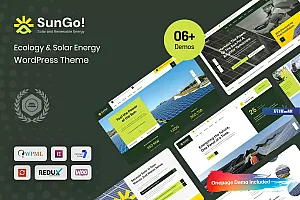 Sungo – 生态和太阳能 WordPress 主题