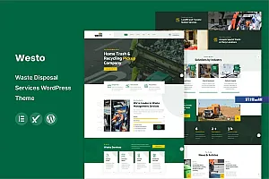 Westo-废物处理服务 WordPress 主题