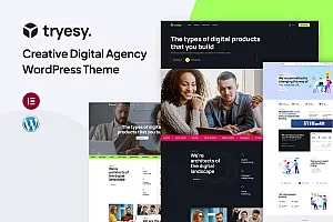 Tryesy – 创意数字代理 WordPress 主题