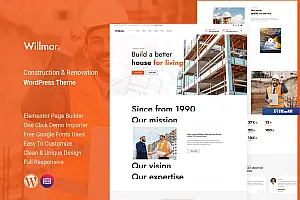 Willmor-建筑 WordPress 主题