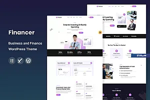 Financer – 商业和金融 WordPress 主题