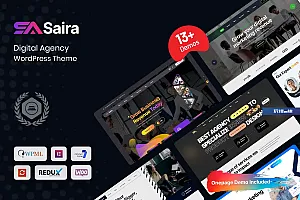 Saira-数字代理 WordPress 主题