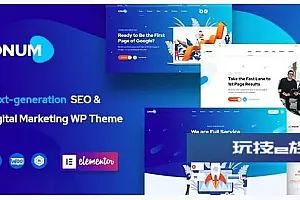 Onum – SEO 和营销 Elementor WordPress 主题