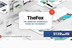 Thefox v3.9.59 – 响应式多用途 WordPress 主题