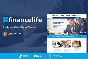FinanceLife-商业 WordPress 主题