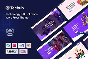 Techub——技术与 IT 解决方案 WordPress 主题