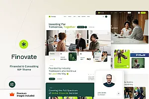Finovate – 财务顾问咨询 WordPress