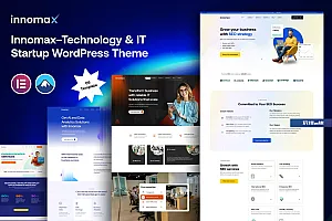 Innomax – 科技与 IT 初创 WordPress 主题