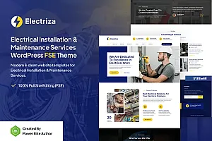 Electriza – 电气安装服务主题