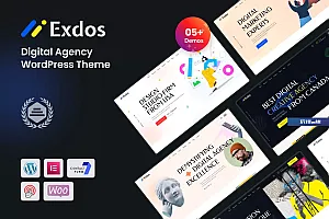 Exdos – 数字代理 WordPress 主题