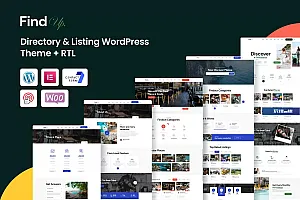 Findup – 目录和列表 WordPress 主题 + RTL