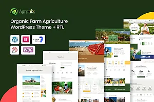 Agronix – 有机农场农业 WordPress 主题