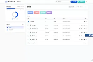 全新轻量化个人云盘系统源码 PC+H5自适应
