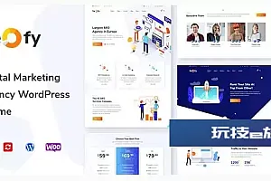 Seofy v1.6.11 – 数字营销机构 WordPress 主题