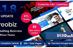 Reobiz v5.2.8 咨询业务 WordPress 主题