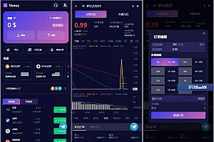 Vexus多语言虚拟货币交易所/java交易所源码/模拟账户+现货交易+永续合约+交割合约+基金理财+锁仓挖矿+质押贷款+闪兑